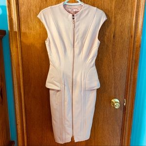 Ted baker women’s pink pencil dress